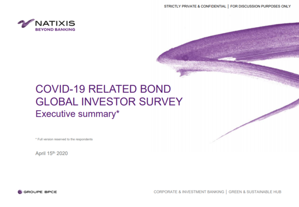 Is Social Bond format / Principles fit for Covid-19 crisis related expenditures?