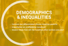 Demographics & inequalities