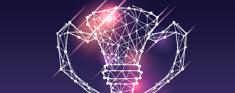 Trophee with lights for an award 