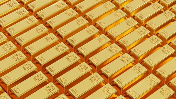 Gold bars 1000 grams pure gold