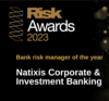 Bank Risk Manager of the Year, Risk Award, 2023