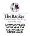 The Banker Investment Banking Awards 2023 - Investment bank of the year for sustainability-linked loans
