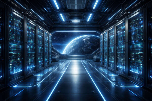 Moonshot?  Data Centers in Space  