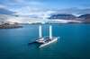 Energy Observer vessel on the sea