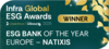 Infra Global ESG Awards 2026 , ESG Bank of the Year Europe