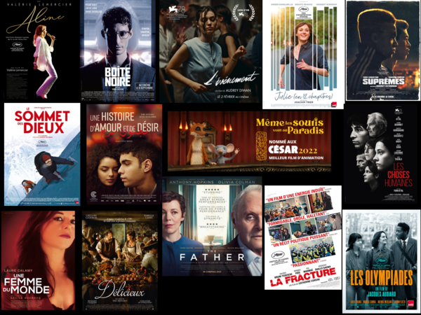 47ème Cérémonie des César : Nominations