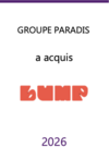 Transaction Groupe Paradis